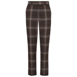 Brun uldbukser med lommer