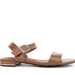 brune åbne sandaler