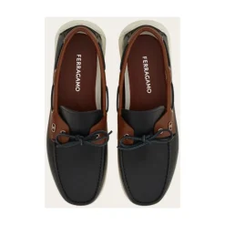 Brune Moccasin Sko med Sløjfe