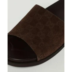 Brune Sandaler med Remme og Spænde