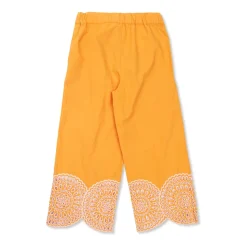 Bukser med gennembrudt finish