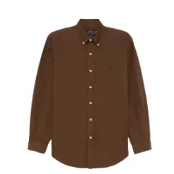 Button-down skjorte med krave