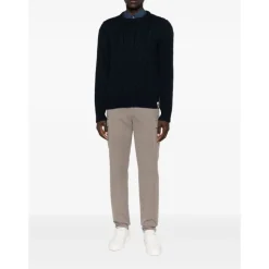 Cable Knit Crew Neck Sweater