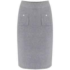 Calf Length Pencil Skirt