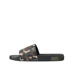 Camouflage Læder Slides