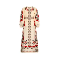 Cashew Mandala Lang Kjole