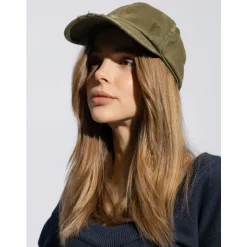 Cassandre Washed Denim Baseball Cap
