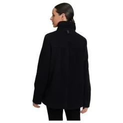 Casual Uldjakke med Sporty Detaljer