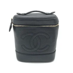 Caviar Leather Vanity Håndtaske
