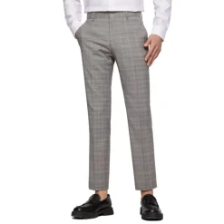 Check Suit med Slim Fit Vest