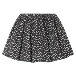 Cherry Print Gathered Skirt