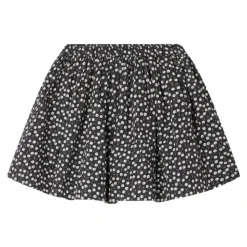 Cherry Print Gathered Skirt