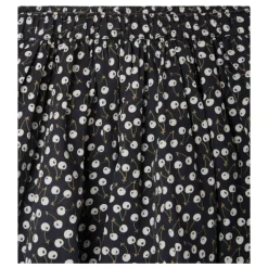 Cherry Print Gathered Skirt