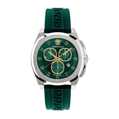 Chrono Geo Chronograph Ur Grøn Guld