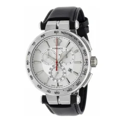 Chronograph AION sort sølv ur