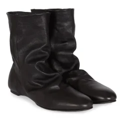 Ciel, flade sorte ankelstøvler