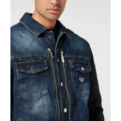 Composed Denim Zip Jacket College