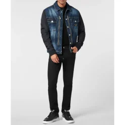 Composed Denim Zip Jacket College