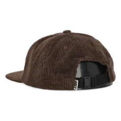 Cord Label 6 Panel Strapback