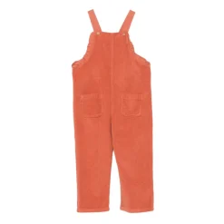 Corduroy Overalls med Flæser