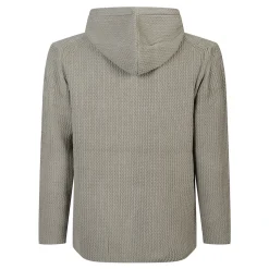 Cotton Chenille Hooded Sweater