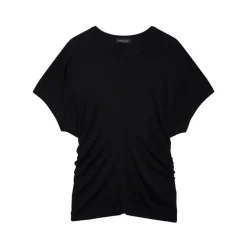 Crew Neck Draped T-Shirt