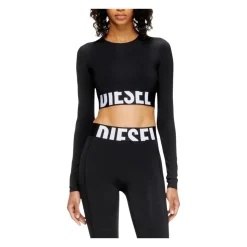 Cropped Langærmet Top