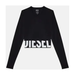 Cropped Langærmet Top