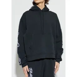 Cursive Oversized Hættetrøje