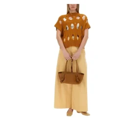 Cut-Out Strikket Sweater Vest