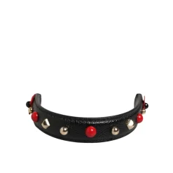 Dekoreret læder taskerem