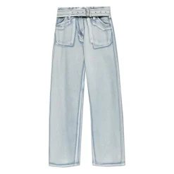 Denim Bukser med Bælte