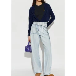 Denim Bukser med Bælte