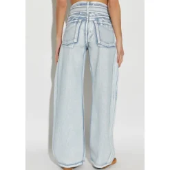 Denim Bukser med Bælte