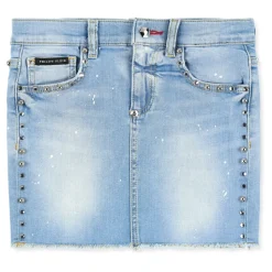 Denimnederdel