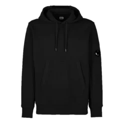 Diagonal Raised Fleece Hoodie