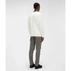 Diagonal Raised Fleece Sweatshirt