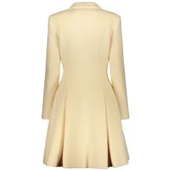 Dobbeltbrystet frakke med reverskrave