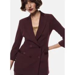 Dobbeltbrystet Jakke 3/4 Ærme