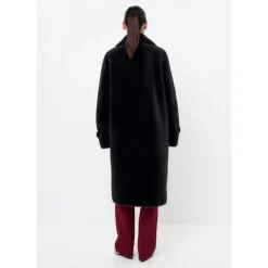 Dobbeltknappet Fuskepelsfrakke Miriam