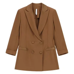 Dobbeltknappet jakke 3/4 ærme