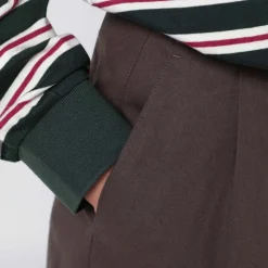 Double Plisseret Bred Chino Slacks