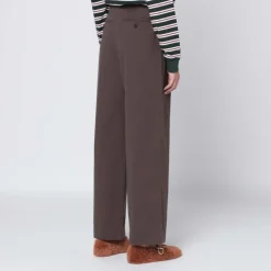 Double Plisseret Bred Chino Slacks