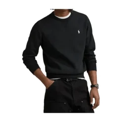 Double-Knit Crew Neck Sweatshirt