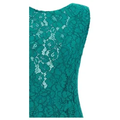 Drupa Blondekjole i Midi-længde