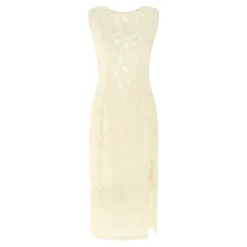 Drupa Blondekjole i midilængde