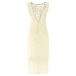 Drupa Blondekjole i midilængde