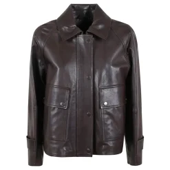 Ebony Lam Læderjakke