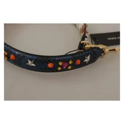 Eksotisk Læder Krystal Skulderrem