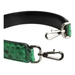 Eksotisk skulderrem i pythonlæder